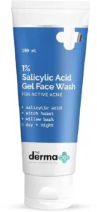 The Derma Co 1% Salicylic Acid Gel Face Wash with Witch Hazel (100 ml)