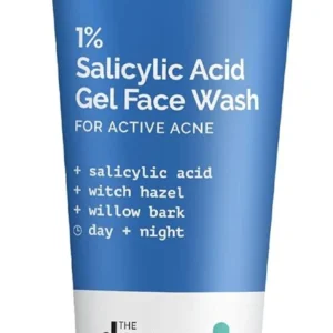 The Derma Co 1% Salicylic Acid Gel Face Wash with Witch Hazel (100 ml)