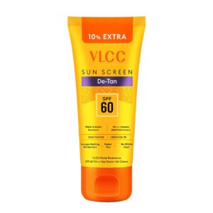 VLCC De-Tan Water Resistant Sunscreen Gel Crème SPF 60 PA+++ (110 g)