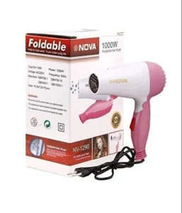 Nova NV-1290 Foldable Hair Dryer (1000W)