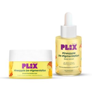 PLIX Pineapple Pigmentation Skincare Regime (Serum 30 ml + Moisturizer 50 g)
