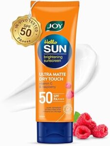 Joy Hello Sun Ultra Matte Sunscreen SPF 50 PA++++ (100 ml)
