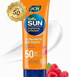 Joy Hello Sun Ultra Matte Sunscreen SPF 50 PA++++ (100 ml)