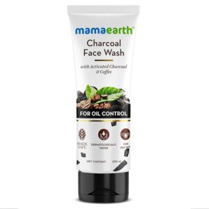 Mamaearth Charcoal Face Wash with Activated Charcoal & Coffee (100 ml)
