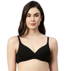 Enamor Supima Cotton Women's Plunge Lift Everyday T-Shirt Bra – A039