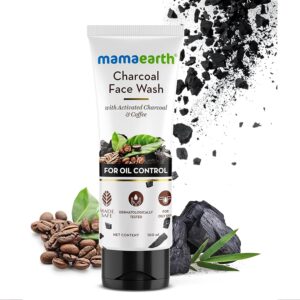 Mamaearth Charcoal Face Wash with Activated Charcoal & Coffee (100 ml)