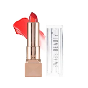 Swiss Beauty Glitter Color Change Gel Lipstick (Shade 03 Red) – 3.6g