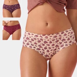 Enamor CR17 Chic Stretch Cotton Mid-Waist Hipster Panty (Pack of 3)