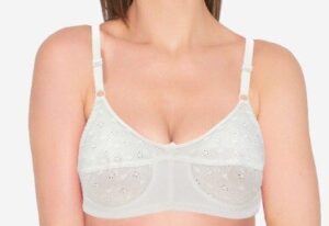 Groversons Paris Beauty Chikan Cotton Non-Wired Full Coverage Everyday Bra