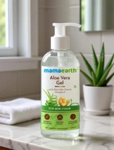 Mamaearth Aloe Vera Gel with Pure Aloe Vera & Vitamin E (300 ml)